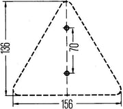 Hella 8RA 002 020-001 Reflector