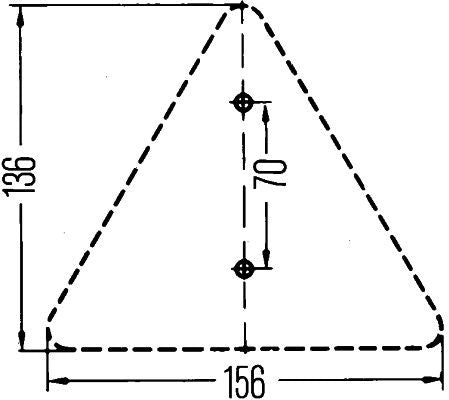 Hella 8RA 002 020-001 Reflector
