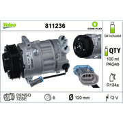 Valeo Air Conditioning Compressor 811236