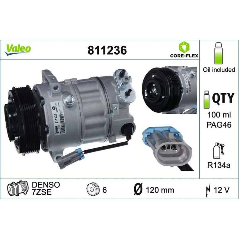 Valeo Air Conditioning Compressor 811236