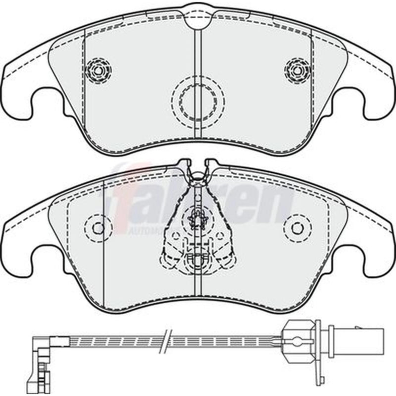 Fahren Front Brake Pad Set FBP4249