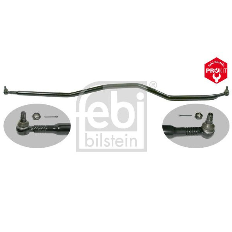 Febi Centre Rod Assembly from 1st to 2nd steering idler a 21732