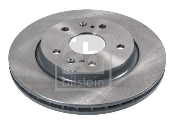 Febi 2 x Brake Disc Set Internally Vented Front