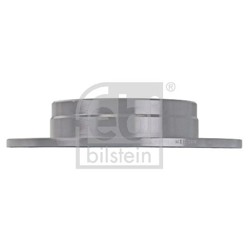 Febi 2 x Solid Rear Brake Discs 170819