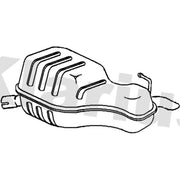 Klarius Box With Tail Pipe Rear VO386L