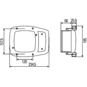 Hella Headlight Headlamp T4W Left 1SA 996 120-311