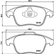 DON Front Brake Pad Set PCP1827
