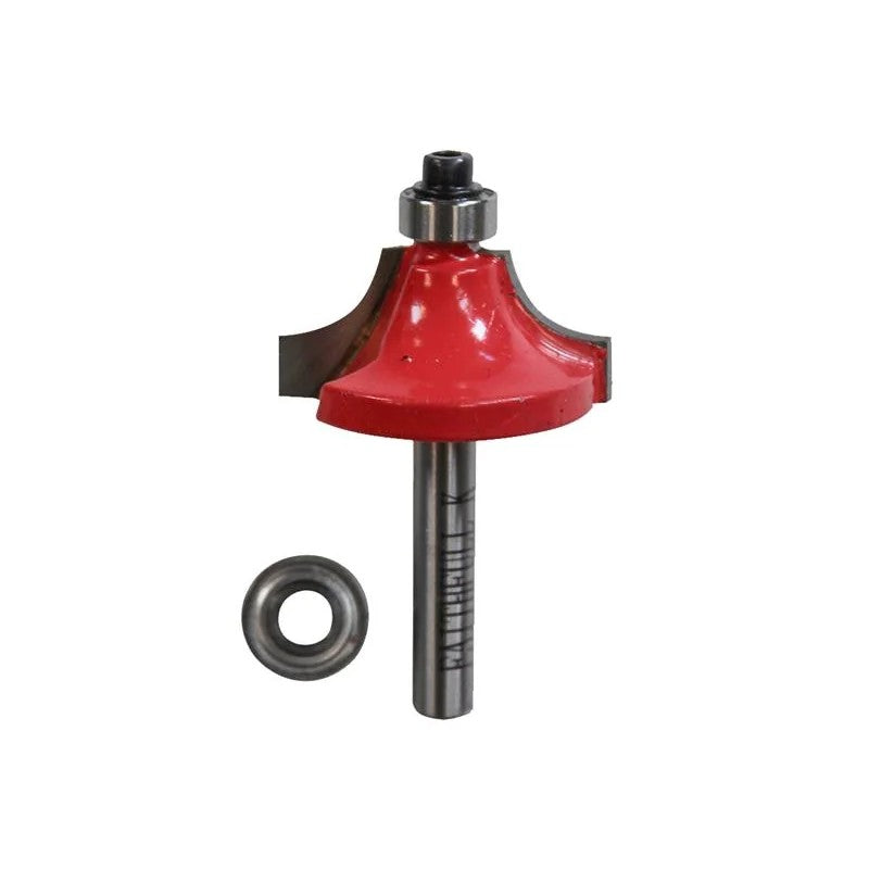 Faithfull Router Bit TCT Rounding Over 1/4in Shank 6.3-9.5mm