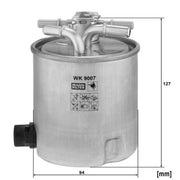 MANN-FILTER Fuel Filter Element WK 9007