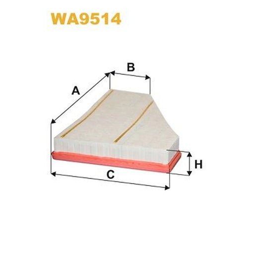 WIX Engine Air Filter WA9514