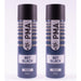 2 x 500ml PMA Stone Guard BLACK stone chip protection spray paint PMA  - Town Parts
