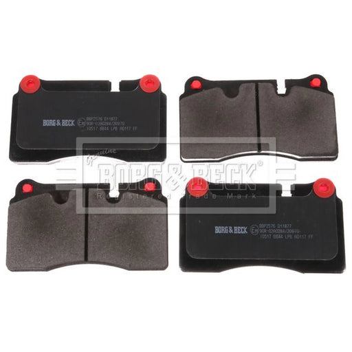Borg & Beck 4 x Front Brake Pad Set BBP2576