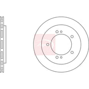 Apec 2 x Vented Front Brake Discs DSK2322