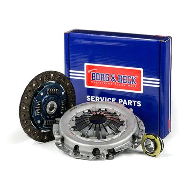 Borg & Beck Clutch Kit Set 3pc 190mm HK2339