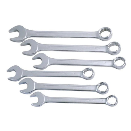 Laser Tools Jumbo Combination Spanner Set 6pc - PL