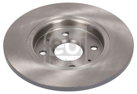 Febi 2 x Brake Disc Set Solid Rear