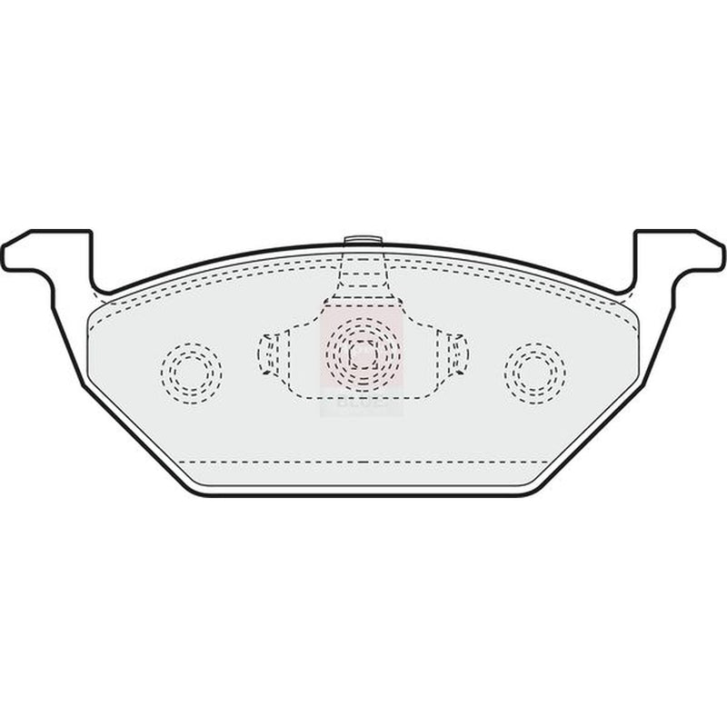 Apec Front Brake Pad Set PD3030
