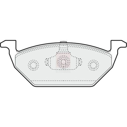 Apec Front Brake Pad Set PD3030
