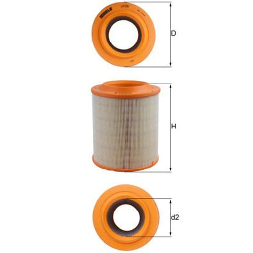 Mahle Engine Air Filter LX 1275