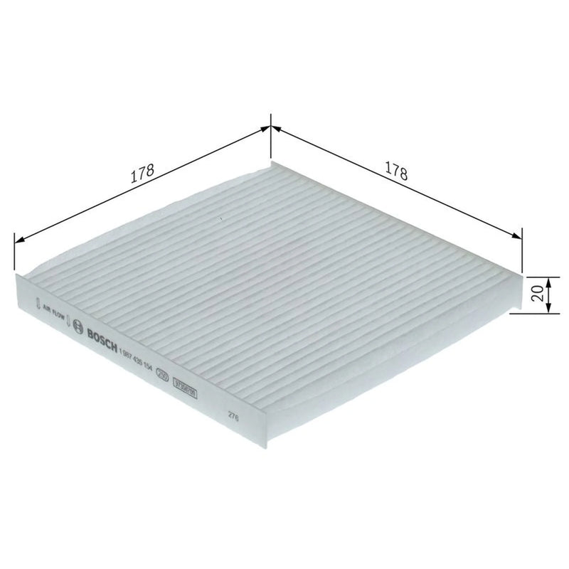 Bosch Cabin Air Filter (Pollen Filter) 1 987 435 154