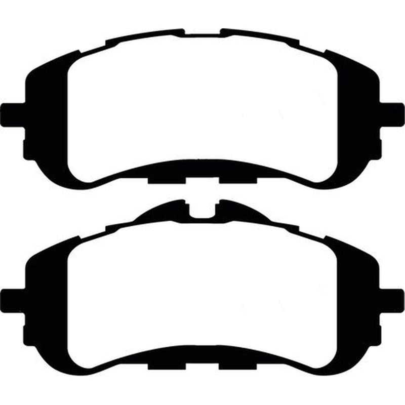 Abtex Front Brake Pad Set PLU2249