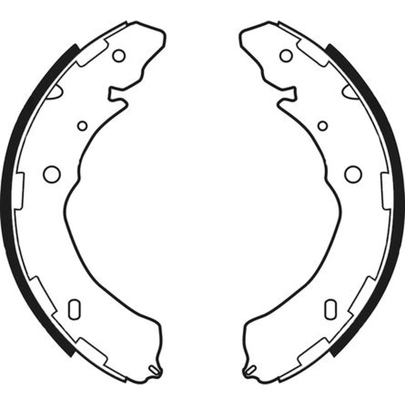 Abtex Brake Shoe Set Axle Kit ABS4147