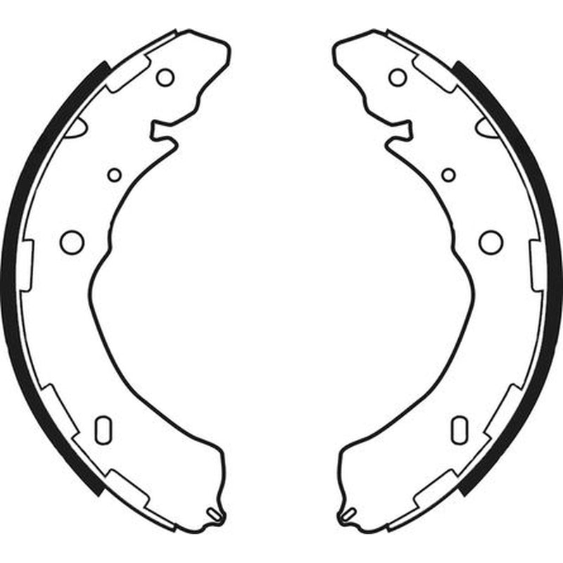 Abtex Brake Shoe Set Axle Kit ABS4147