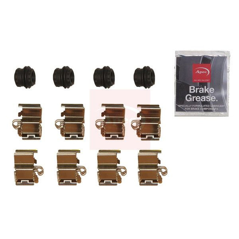 Apec Brake Pad Accessory Fitting Kit Rear KIT1272