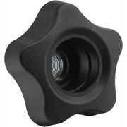 Sealey Knob, Plastic, OD: 78mm, M16 Threaded Female Fitting