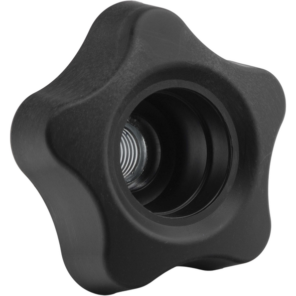 Sealey Knob, Plastic, OD: 78mm, M16 Threaded Female Fitting