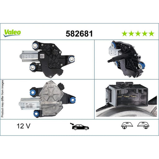 Valeo Front/Rear Wiper Motor Rear 582681