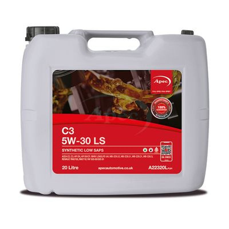 Apec Engine Oil 20L C3 SN/CF 5W-30 A22320L