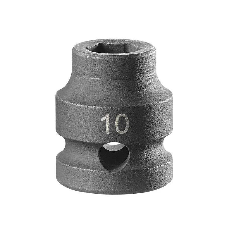 Facom 6-Point Stubby Impact Socket 1/2in Drive 10-27mm