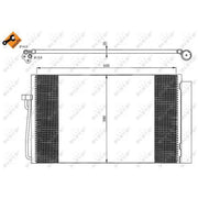 NRF Air Conditioning Condenser 35538