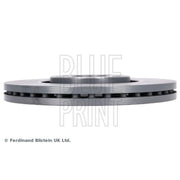 Blue Print 2 x Internally Vented Front Brake Discs ADP154318