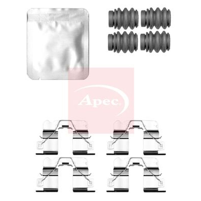 Apec Brake Pad Accessory Fitting Kit Rear KIT1640