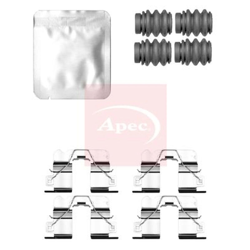 Apec Brake Pad Accessory Fitting Kit Rear KIT1640