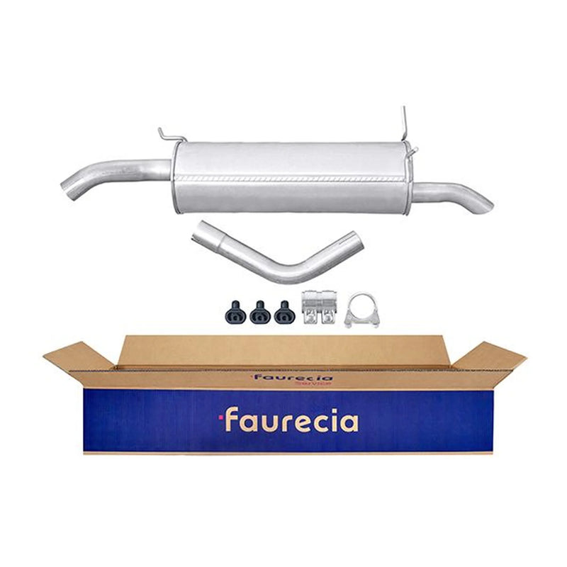 Hella End Silencer Rear 8LD 366 034-281