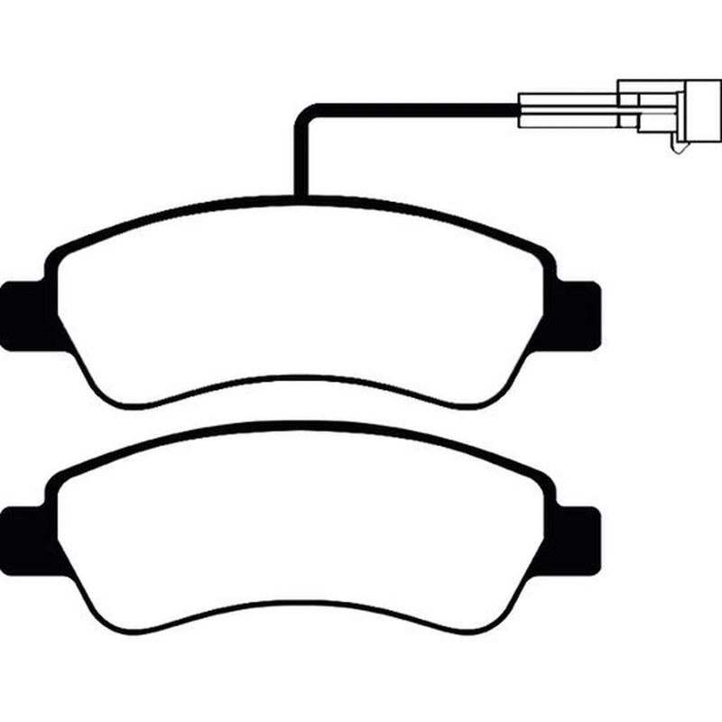 Abtex Rear Brake Pad Set PLU2325