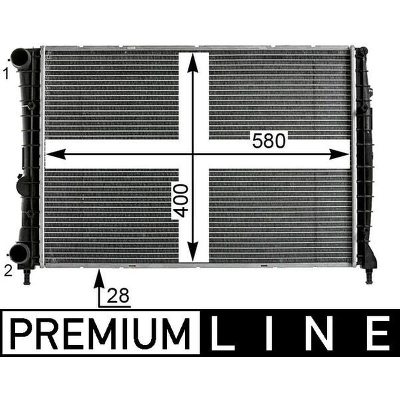 Mahle Engine Radiator CR 1984 000P