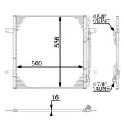 Mahle Air Conditioning Condenser AC 284 000S
