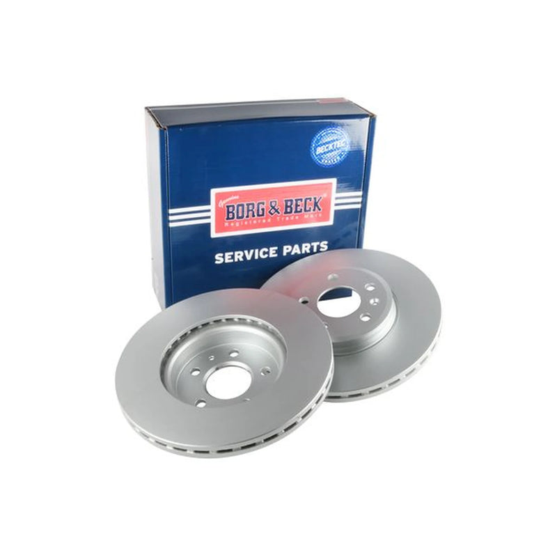 Borg & Beck 2 x Vented Front Brake Discs BBD4689