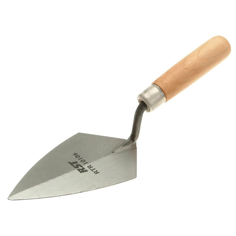 R.S.T. Pointing Trowel Philadelphia Pattern Wooden Handle 5in - RTR10105