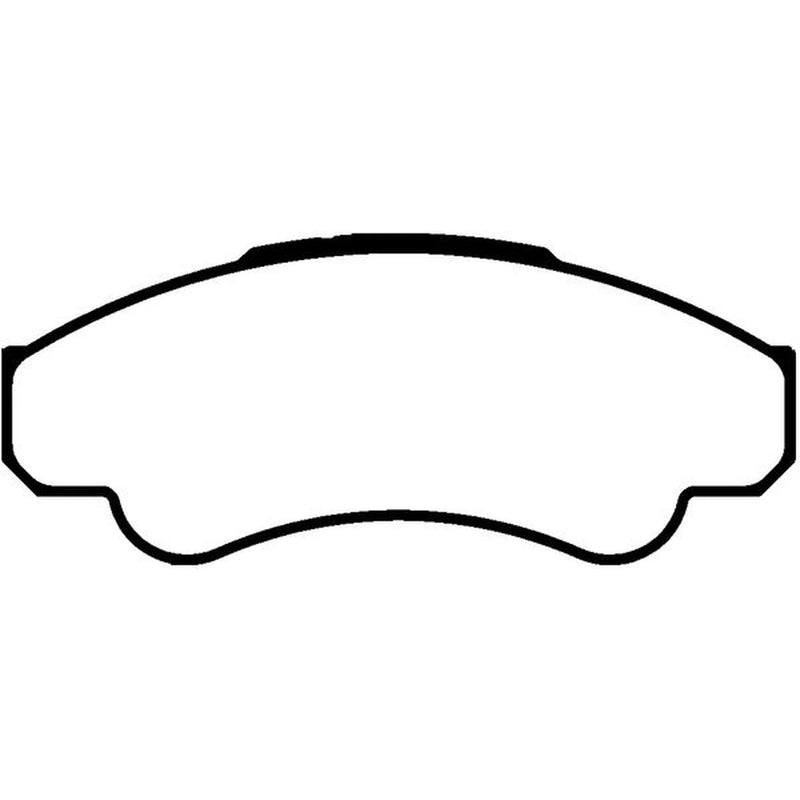 Abtex Front Brake Pad Set PLU3915