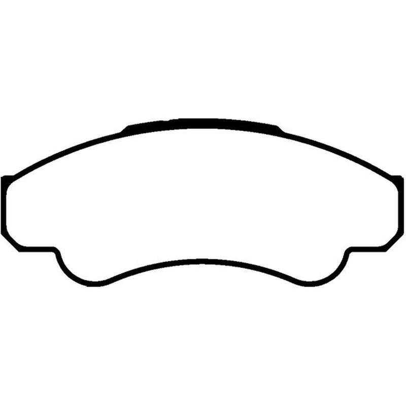 Abtex Front Brake Pad Set PLU3915