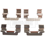 Borg & Beck Brake Pad Accessory Fitting Kit Rear BBK1451