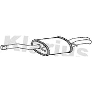 Klarius Box With Tail Pipe Rear VW758W