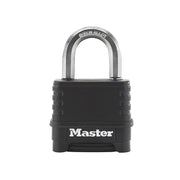 Master Lock Excell™ 4-Digit Black Finish Combination 50mm Padlock - M178EURD