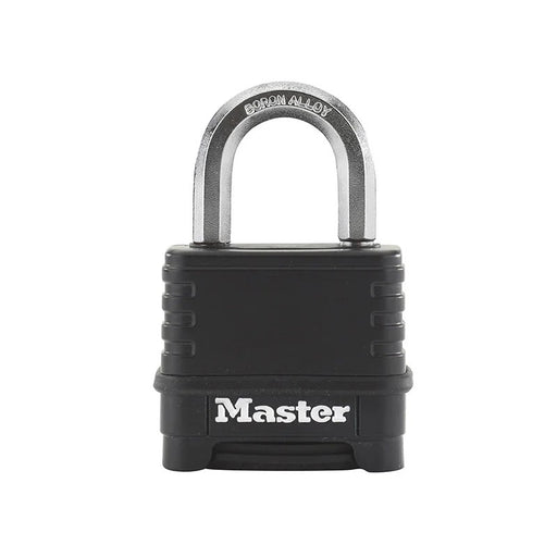 Master Lock Excell™ 4-Digit Black Finish Combination 50mm Padlock - M178EURD