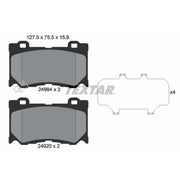 Textar Front Brake Pad Set 2499401